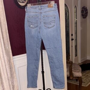 American Eagle Outfitters Light Blue Straight Leg Jeans